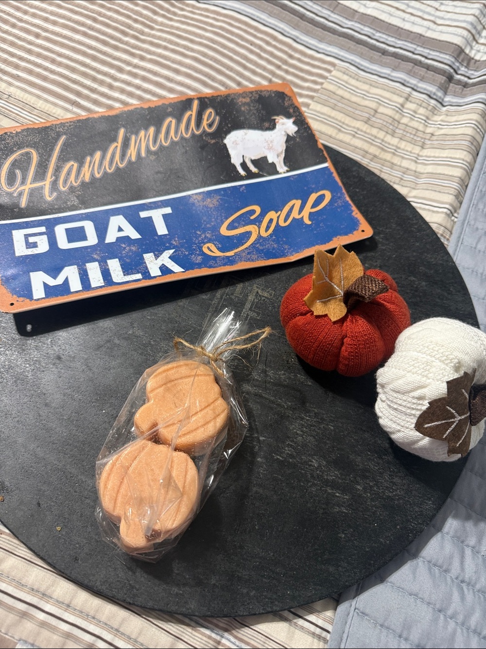 Handmade Goat Milk Pumpkin Soap – Orange
